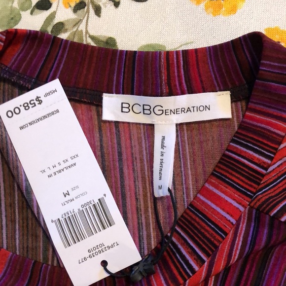 BCBGENERATION STRIPED DRESS - Picture 5 of 7